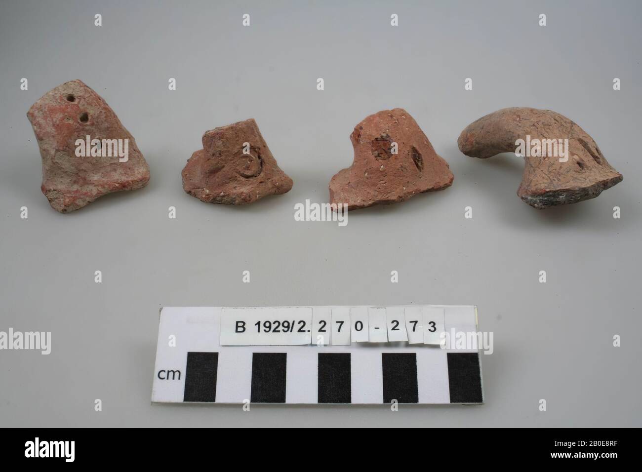 shard, handle, pottery, 5.3 cm, Israel Stock Photo