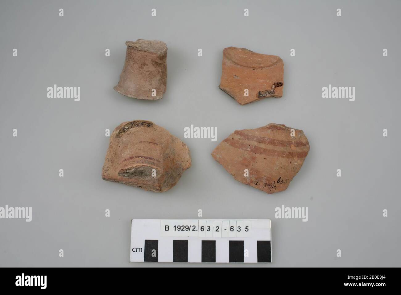 shard, earthenware, br: 7.9 cm, Israel Stock Photo