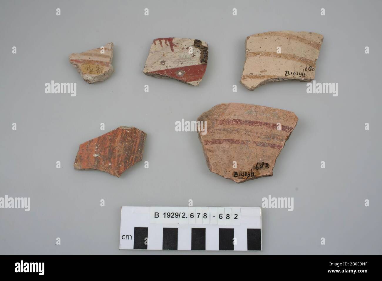shard, earthenware, br: 8.3 cm, Israel Stock Photo