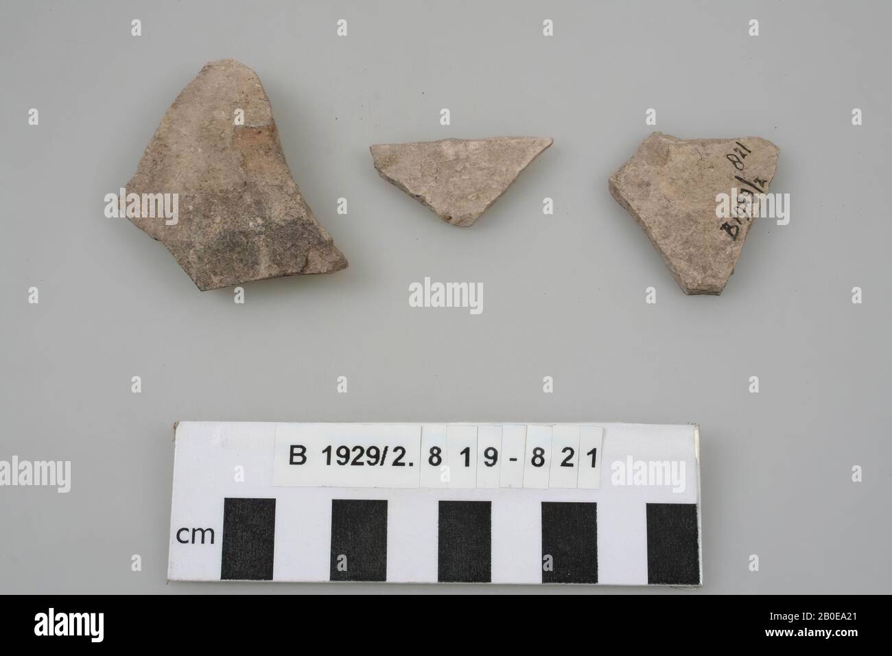 shard, earthenware, br: 3.8 cm, Israel Stock Photo