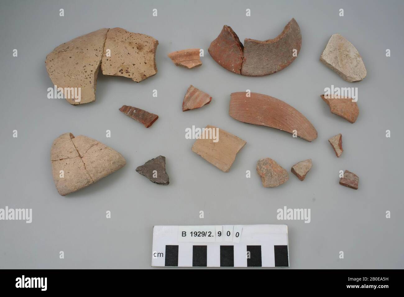 71 shards of various types of pottery, shards, earthenware, Israel