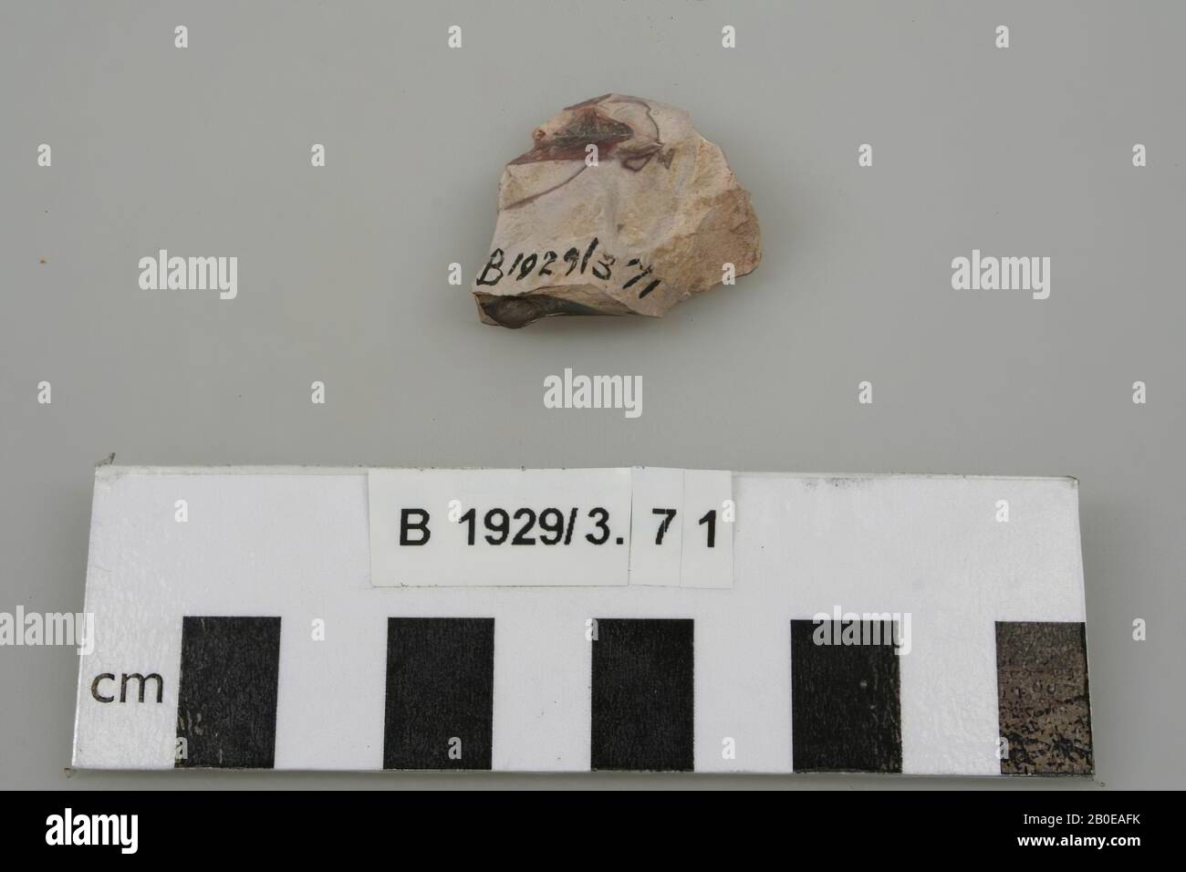 tool, stone, flint, l: 3 cm, Israel Stock Photo