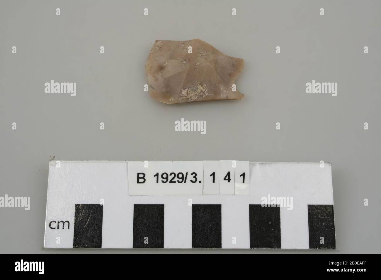 tool, stone, flint, l: 3.8 cm, Israel Stock Photo
