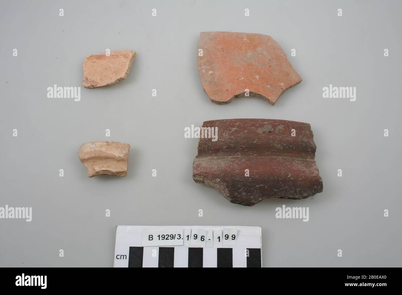 Ancient Near East, shard, earthenware, l, 3.8 cm, Location, Israel Stock Photo