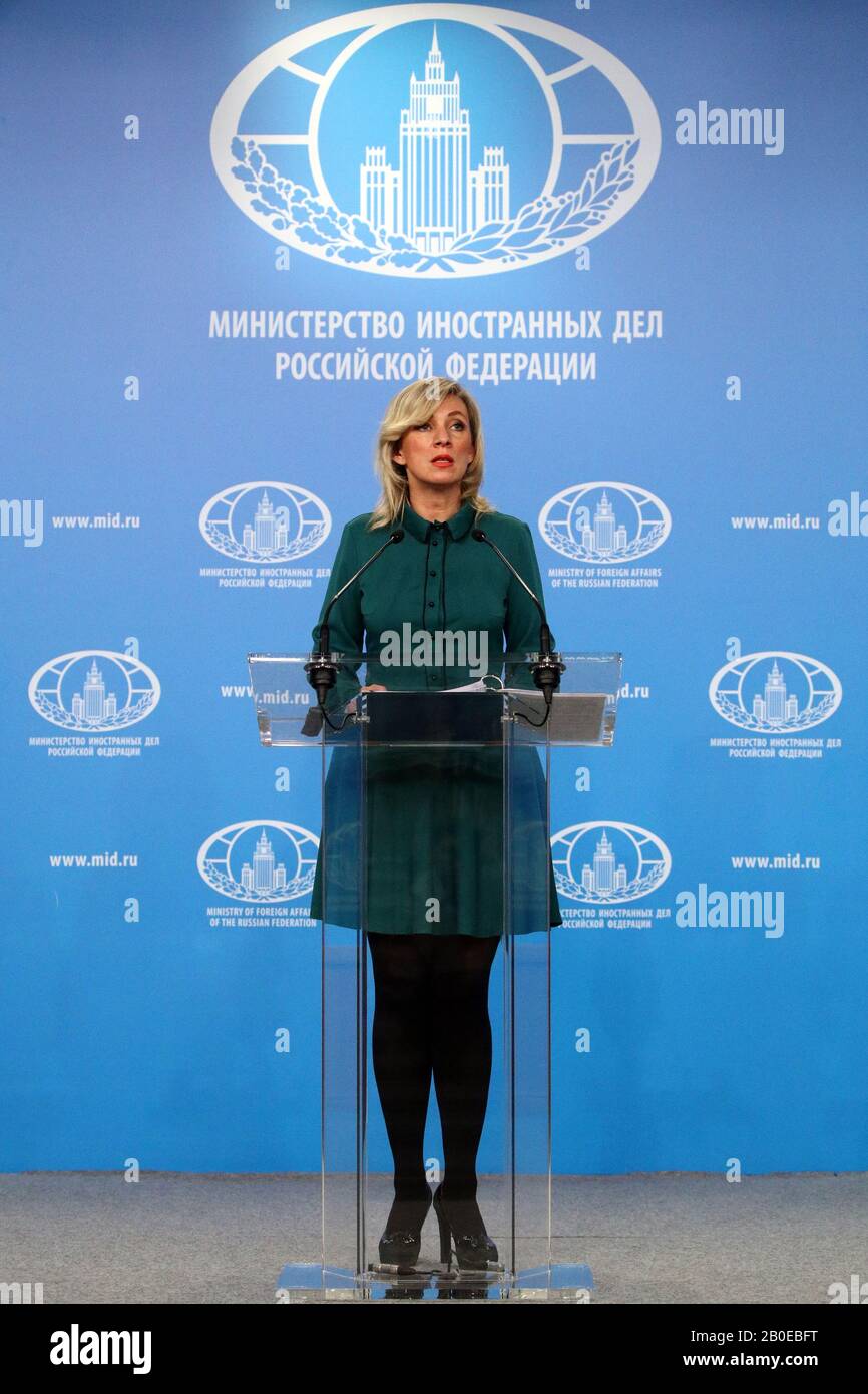 Page 2 Maria Zakharova High Resolution Stock Photography And Images Alamy