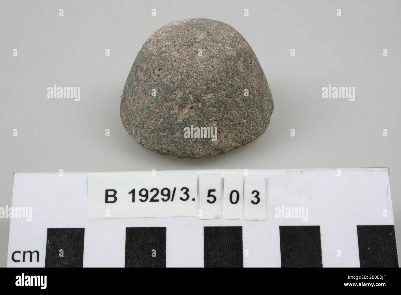 stone, stone, h: 3.5 cm, diam: 5 cm, Israel Stock Photo