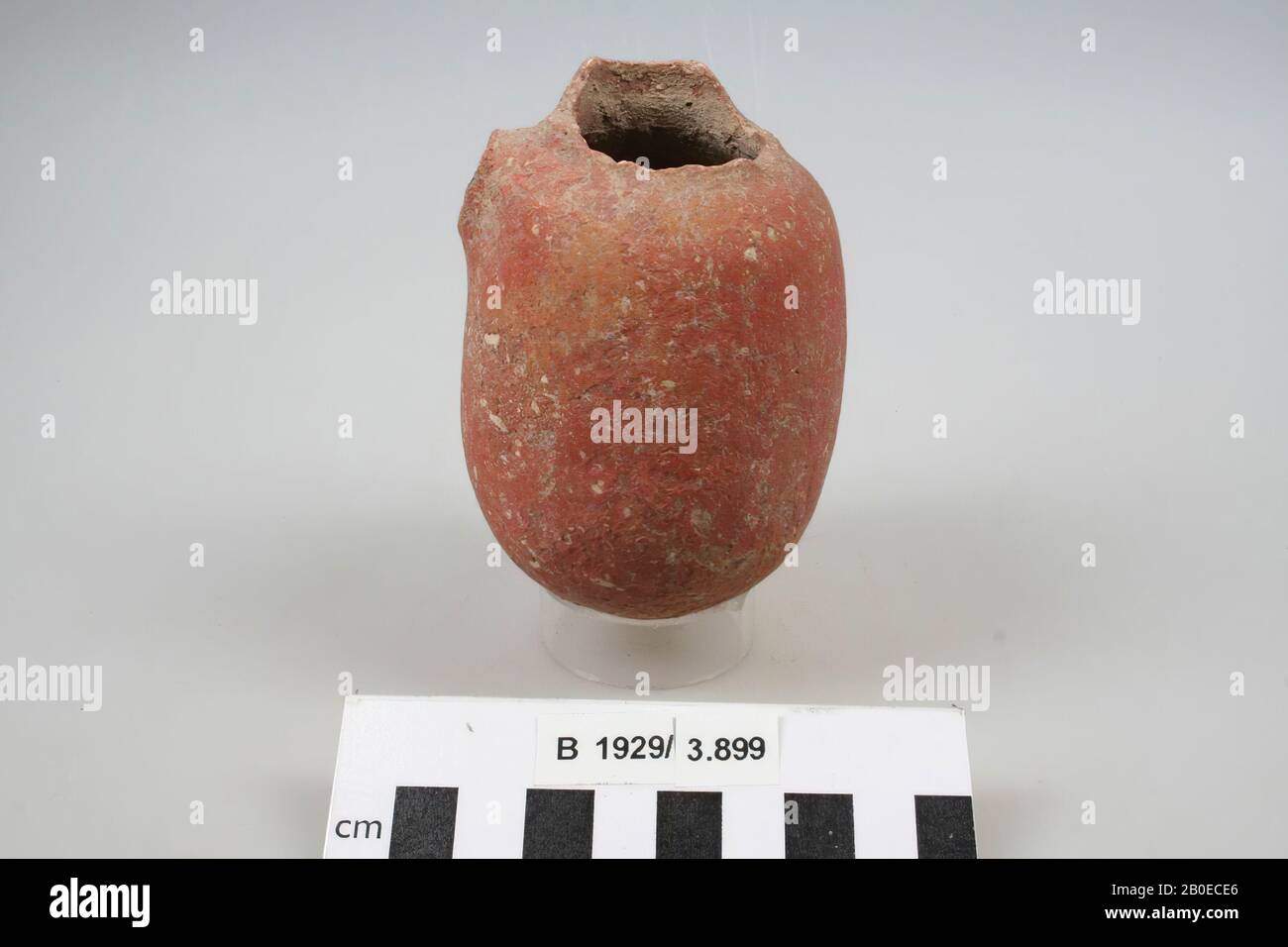 jug, pottery, h: 10.1 cm, diam: 6.7 cm, Israel Stock Photo