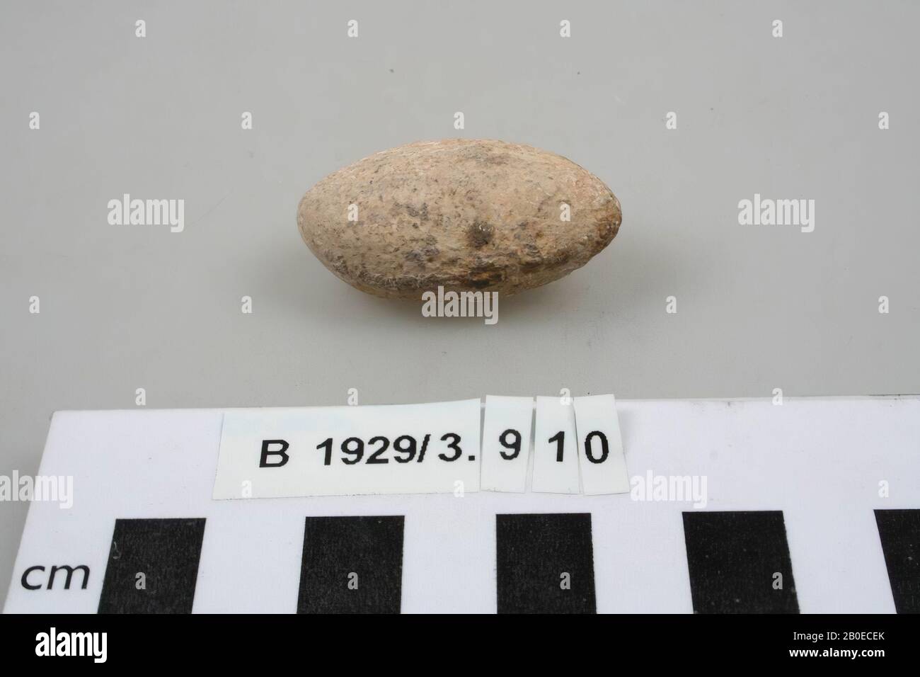 Ancient Near East, stone, stone, l, 4.3 cm, Location, Israel Stock Photo
