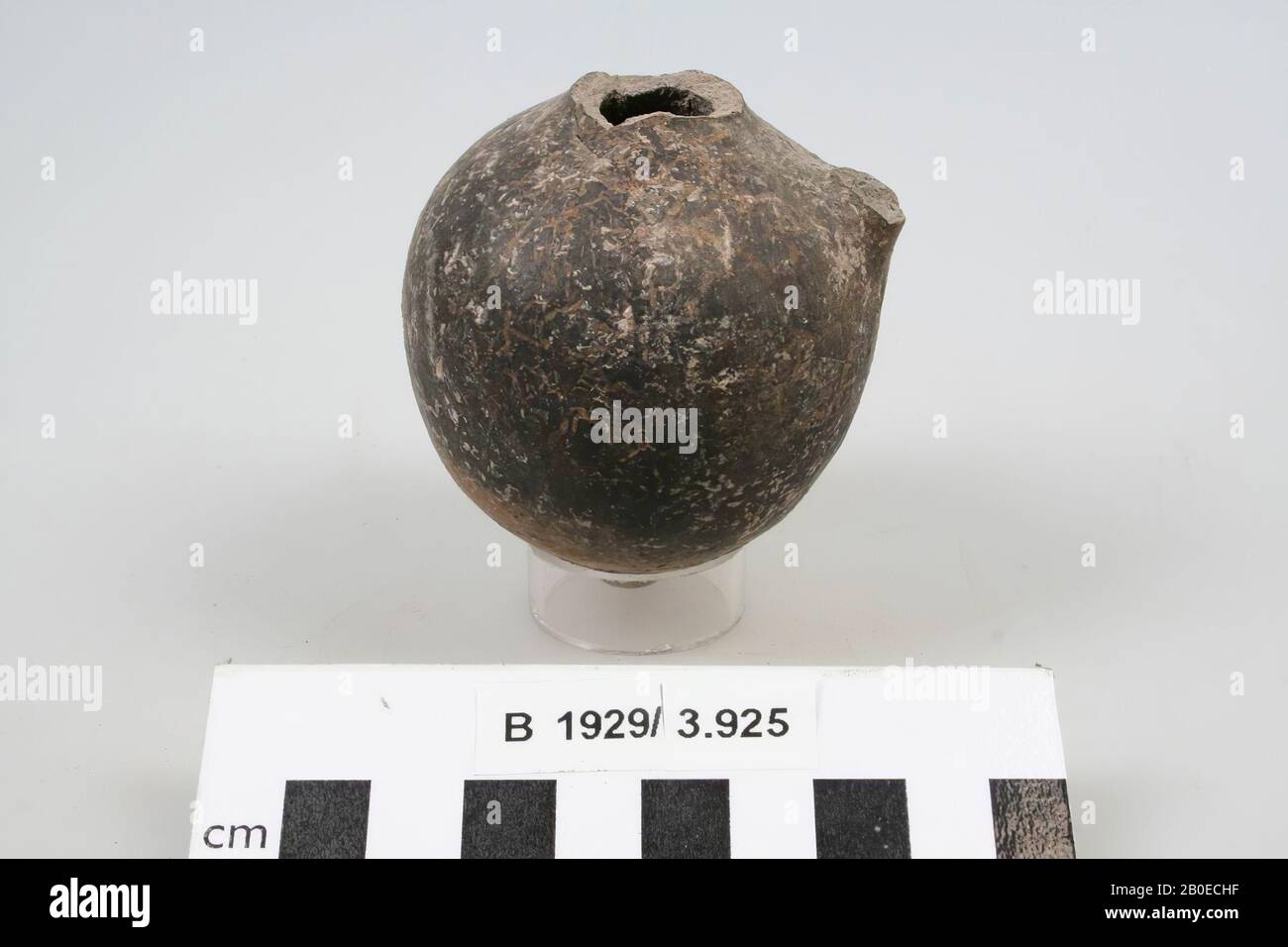 jug, pottery, h: 7 cm, diam: 6.1 cm, Israel Stock Photo