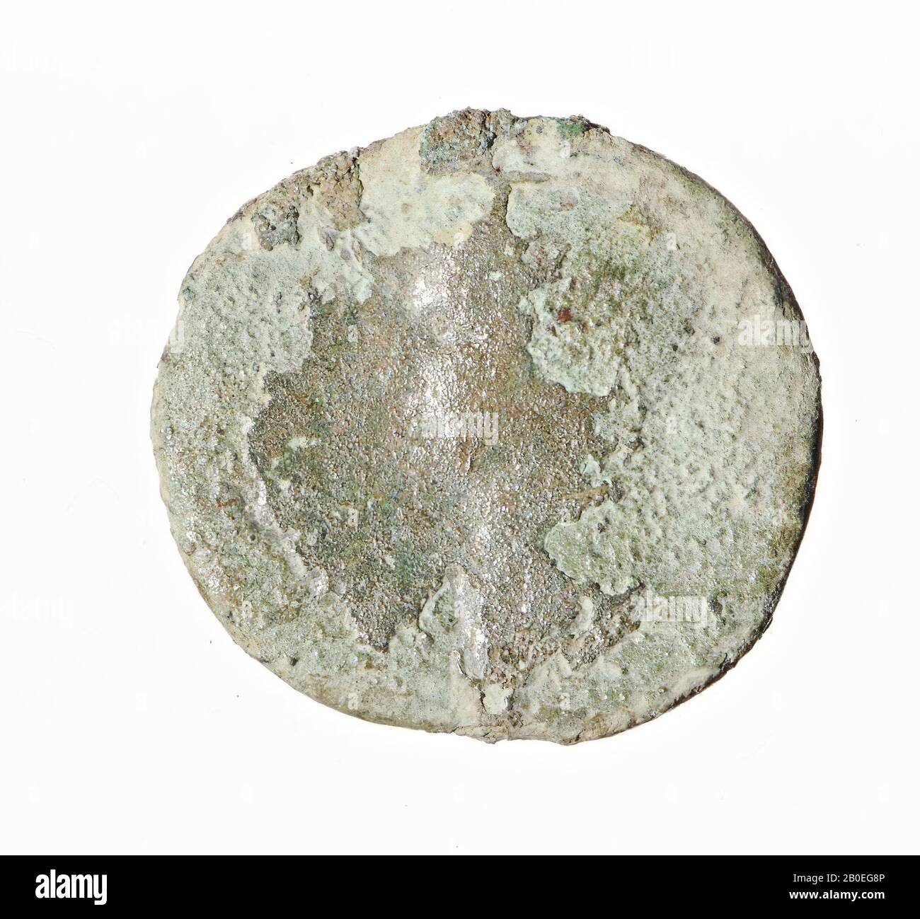 Vz: head of Tiberius afterwards, inscription not visible, Kz Stock Photo