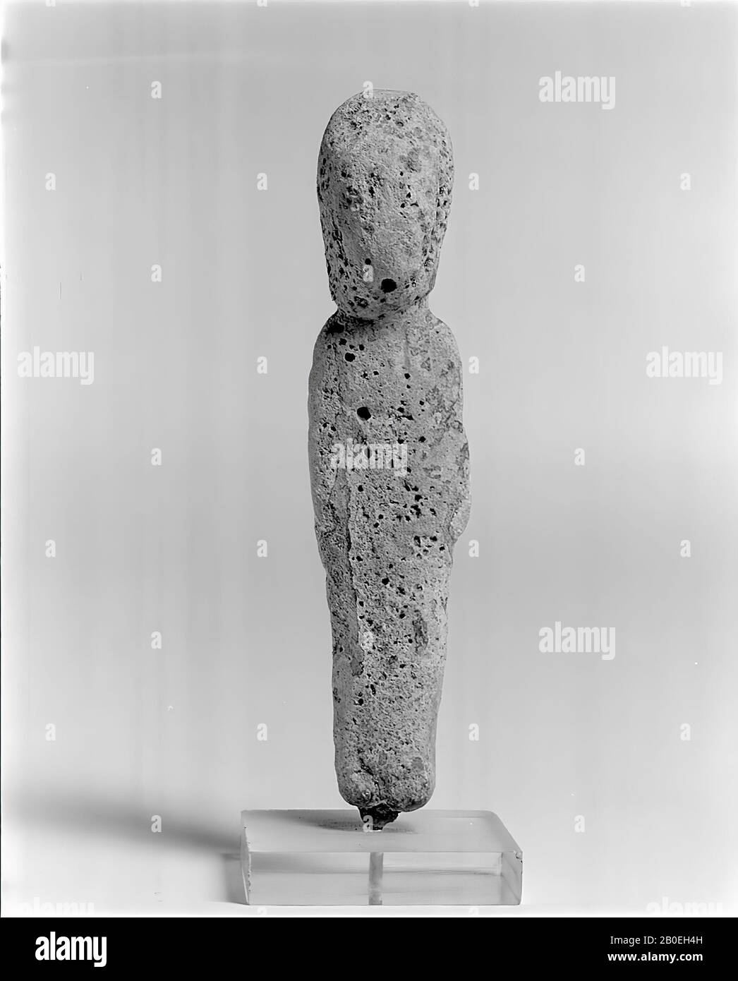 votive figure, highly oxidized, votive figure, bronze, 8.2 cm, Iberian, Spain Stock Photo