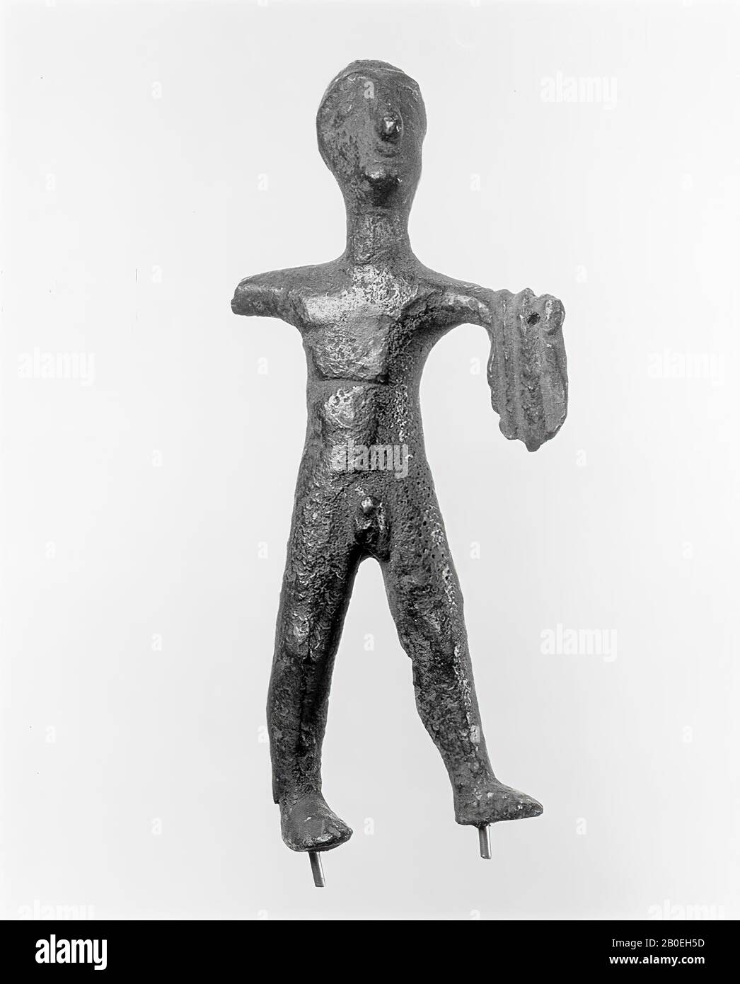 Classical antiquity, statuette, bronze, 8.7 x 4 x 1.5 cm, Location