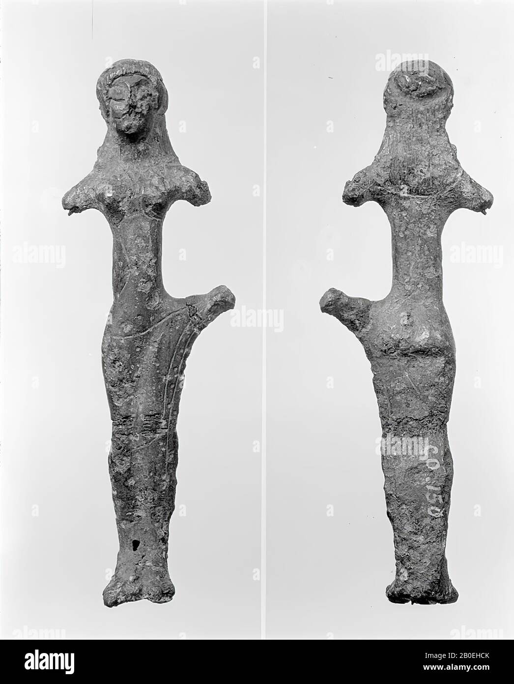 Classical antiquity, statuette, bronze, 9.5 x 3 x 1.5 cm, Location