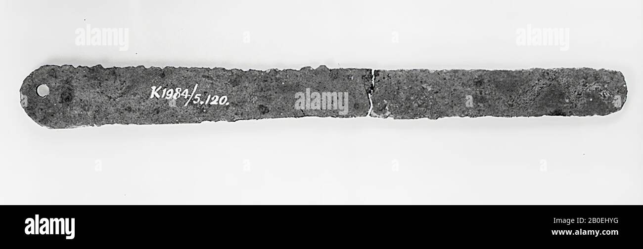 blade, bronze, 11 cm, Roman period, Italy Stock Photo