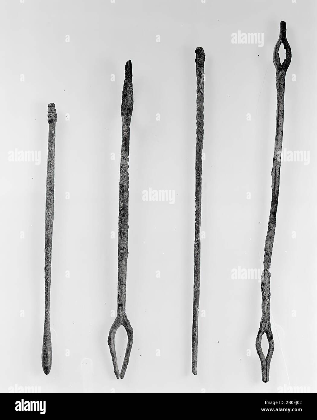 instrument, clamp, bronze, 14.2 cm, Roman period, Italy Stock Photo