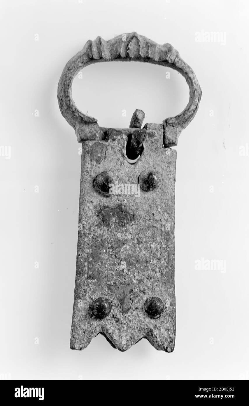 clasp, bronze, 5 cm, Roman period, Italy Stock Photo