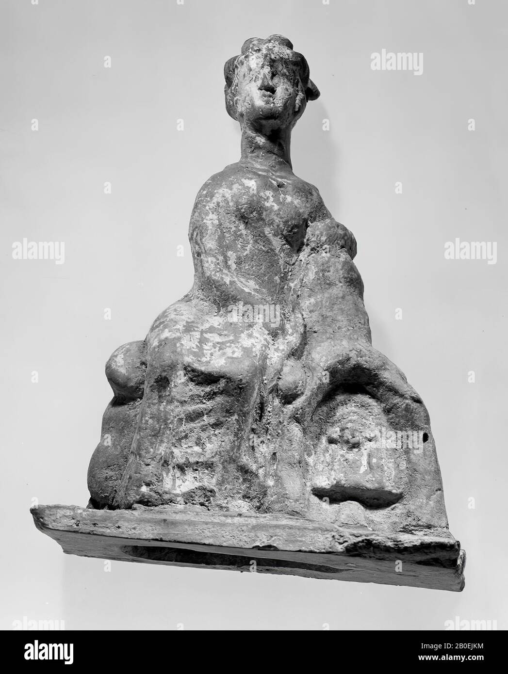 figurine, earthenware, terracotta, 9.1 cm, hellenistic -210 Stock Photo