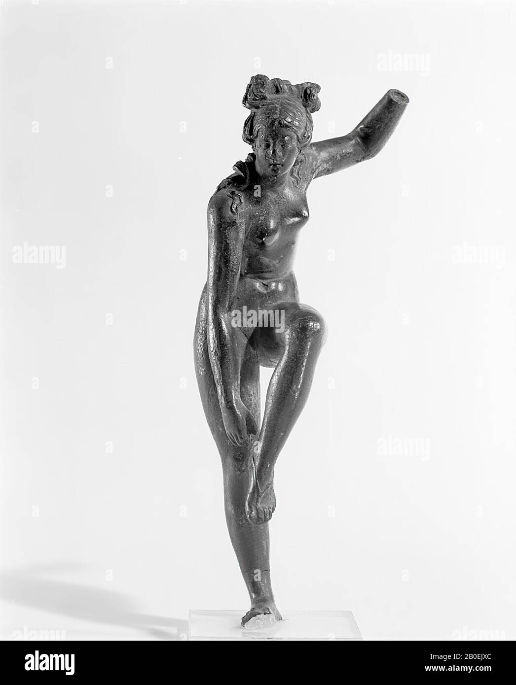 figurine, bronze, 16 cm, Hellenistic, Italy, Italy Stock Photo