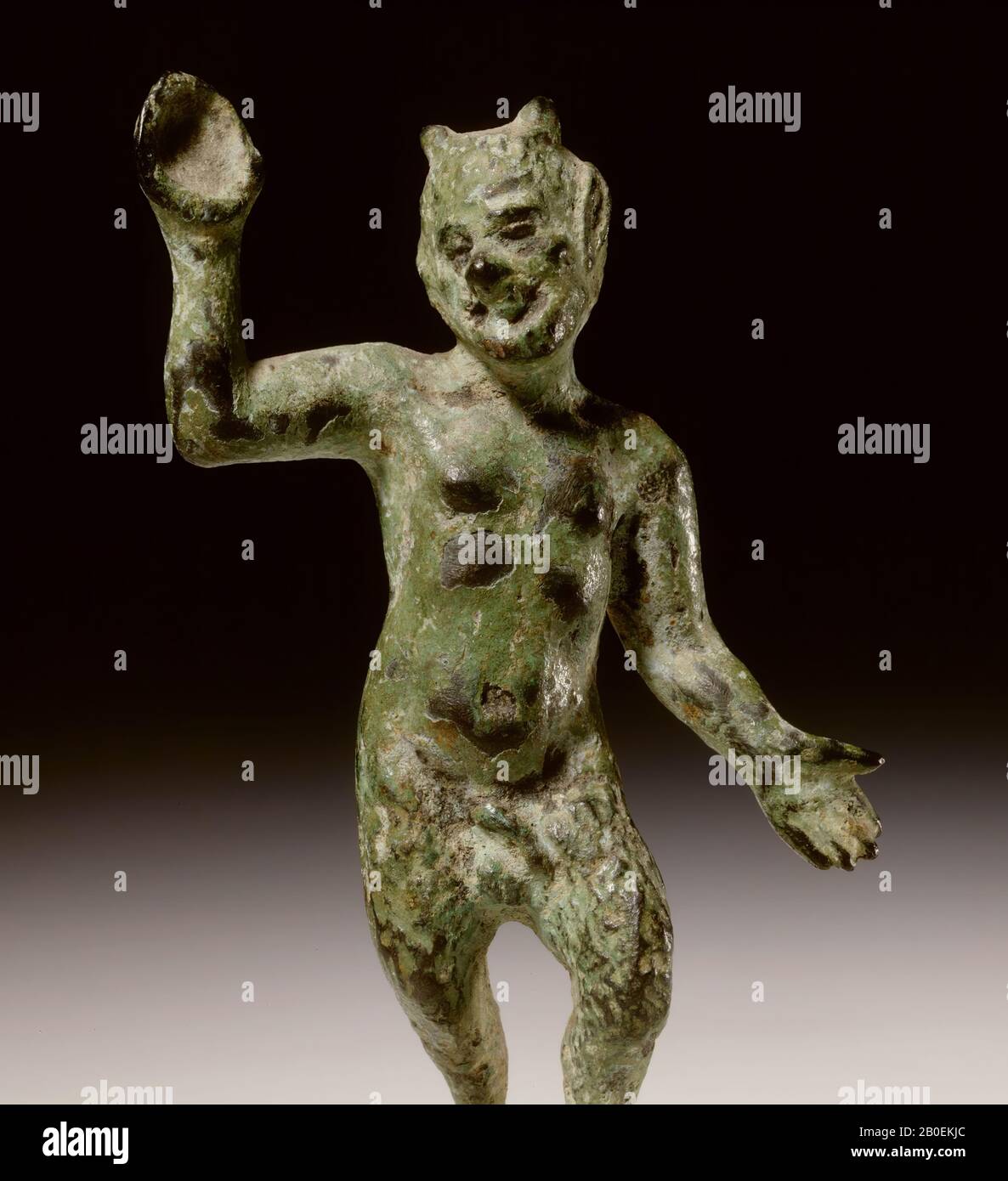 sculpture, bronze, 11 cm, modern 1750-1800 AD, Italy Stock Photo