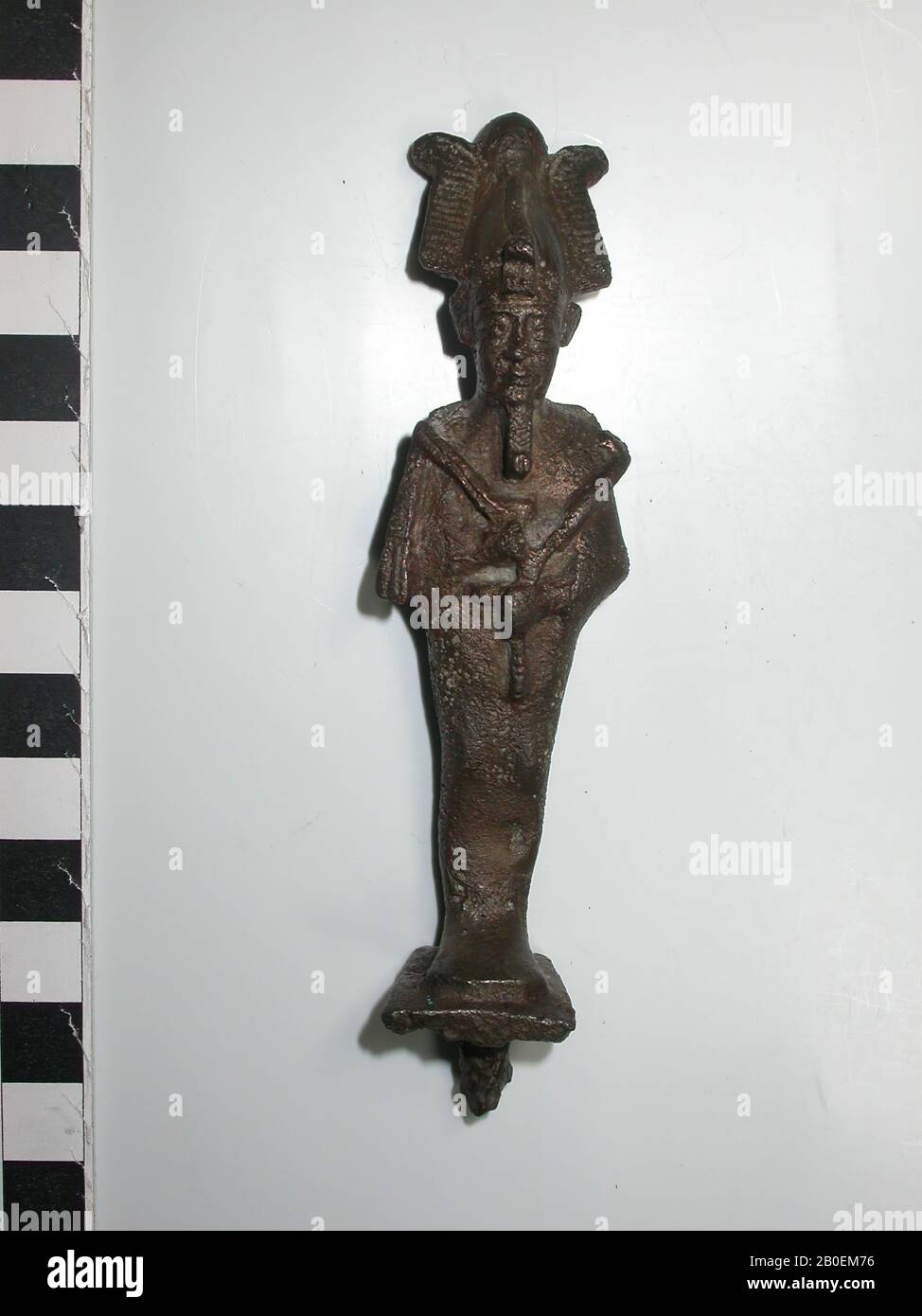 Osiris, standing, bronze, god, bronze, 104 cm, Late Period, Egypt Stock Photo