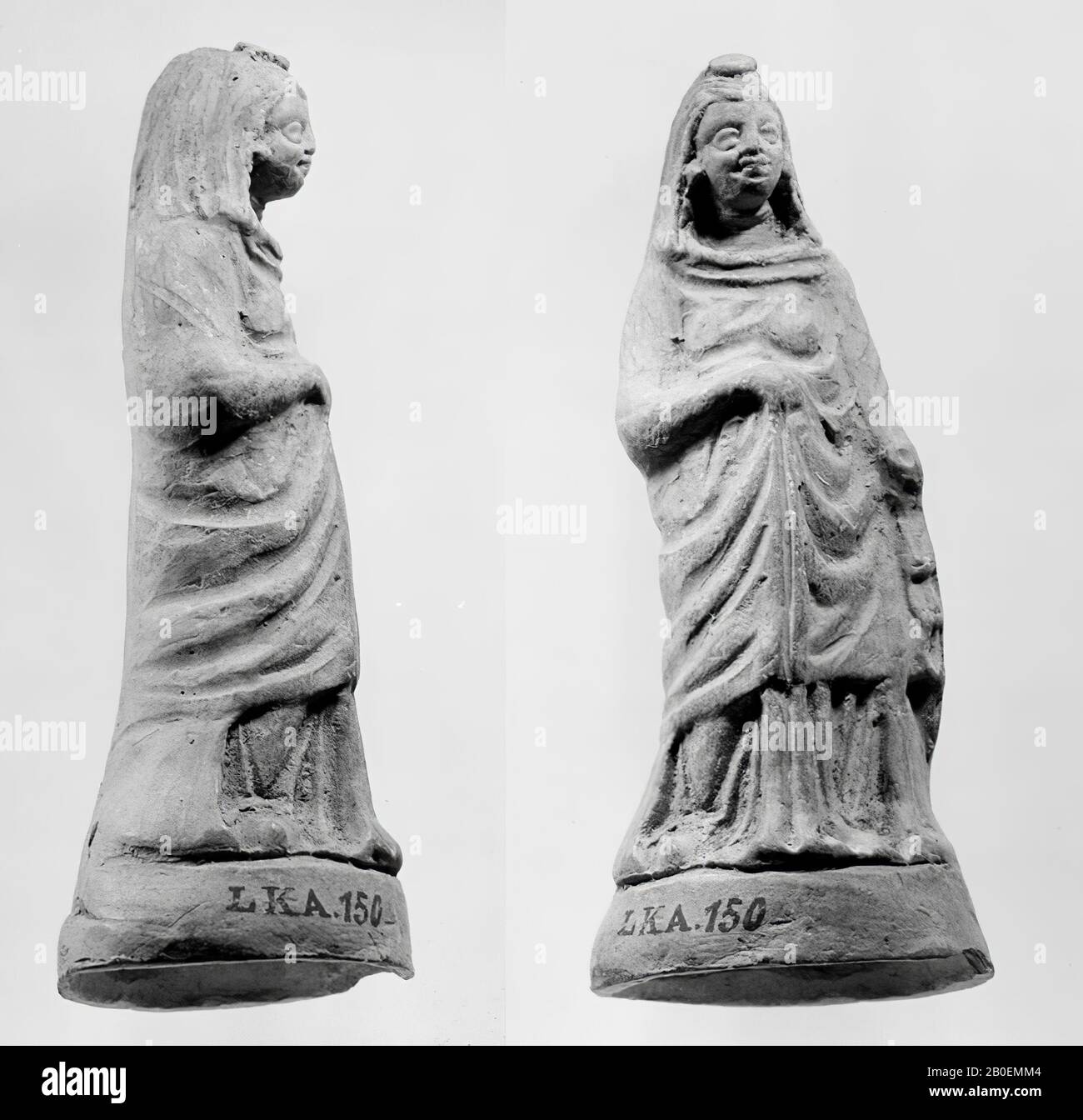 figurine, earthenware, terracotta, 11.7 cm, hellenistic 0 Stock Photo