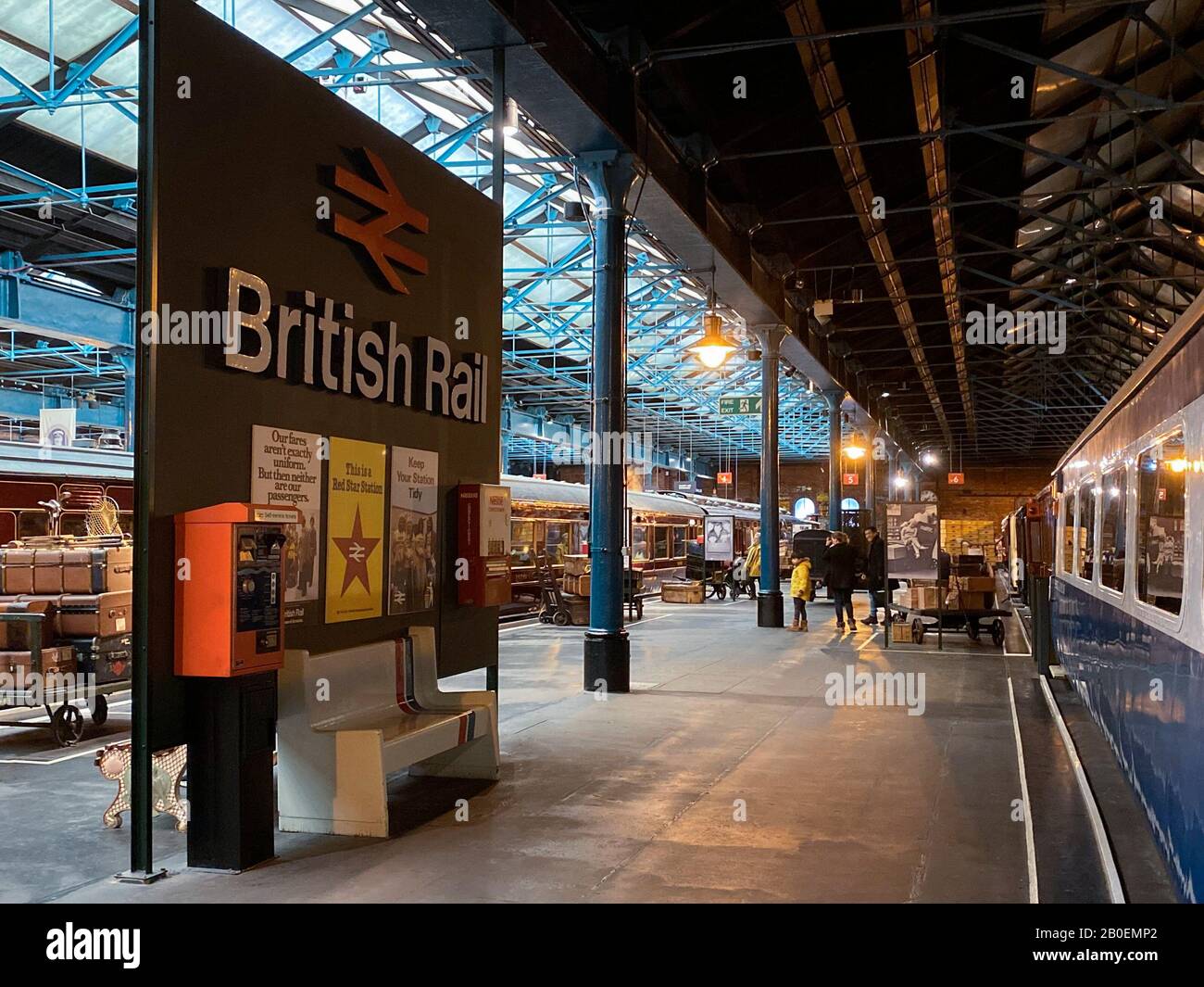 Sign national railway museum york hi-res stock photography and