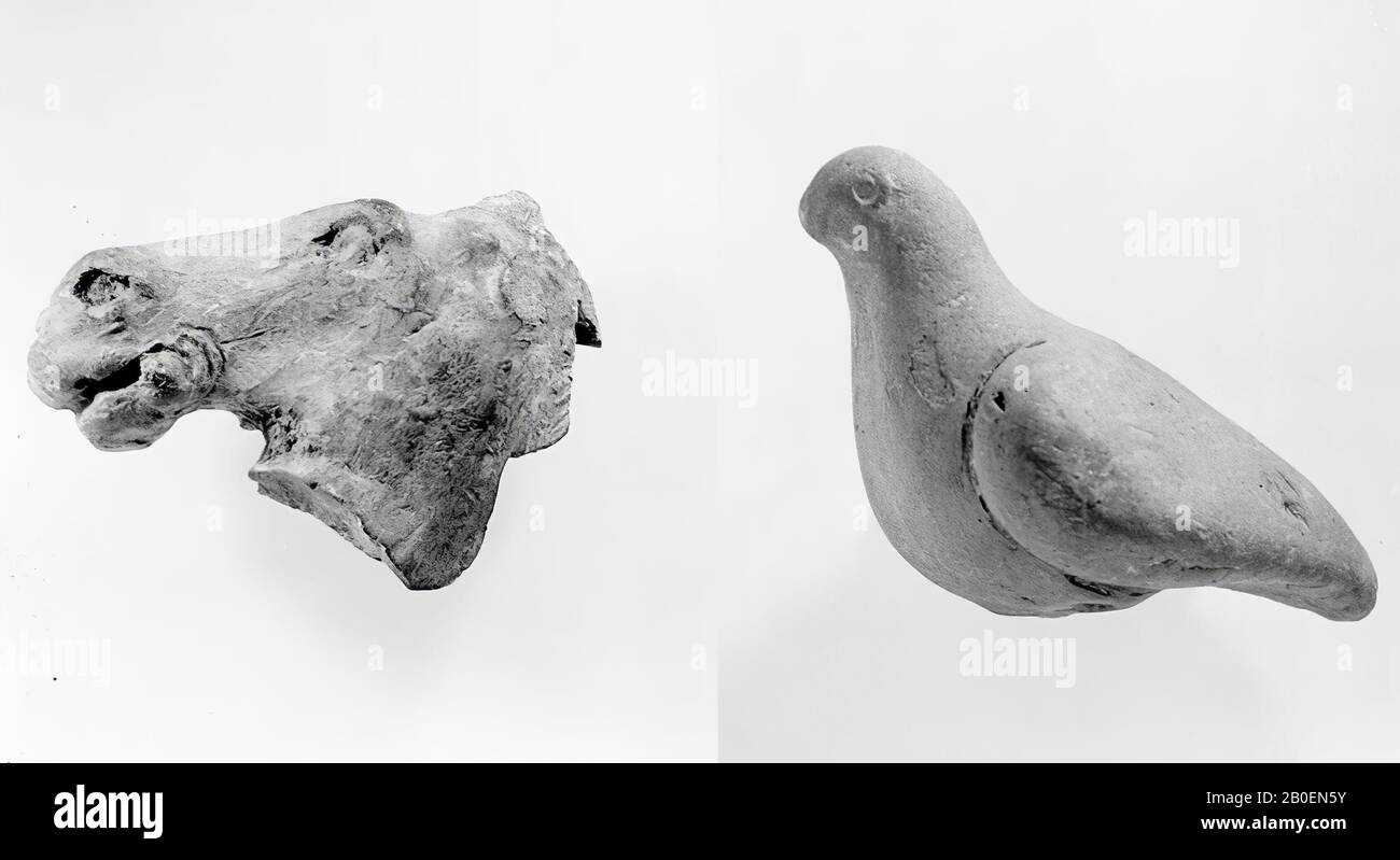 figurine, earthenware, terracotta, 3.8 cm, hellenistic -330 Stock Photo