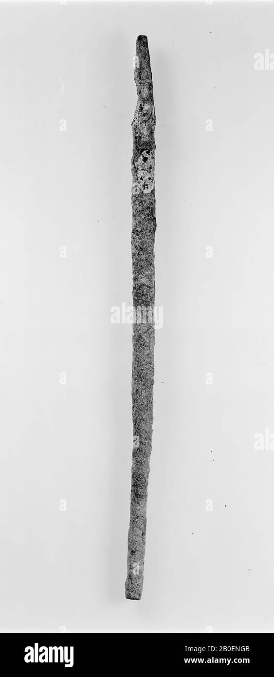 pin, bronze, 15 cm, Roman period, Italy Stock Photo