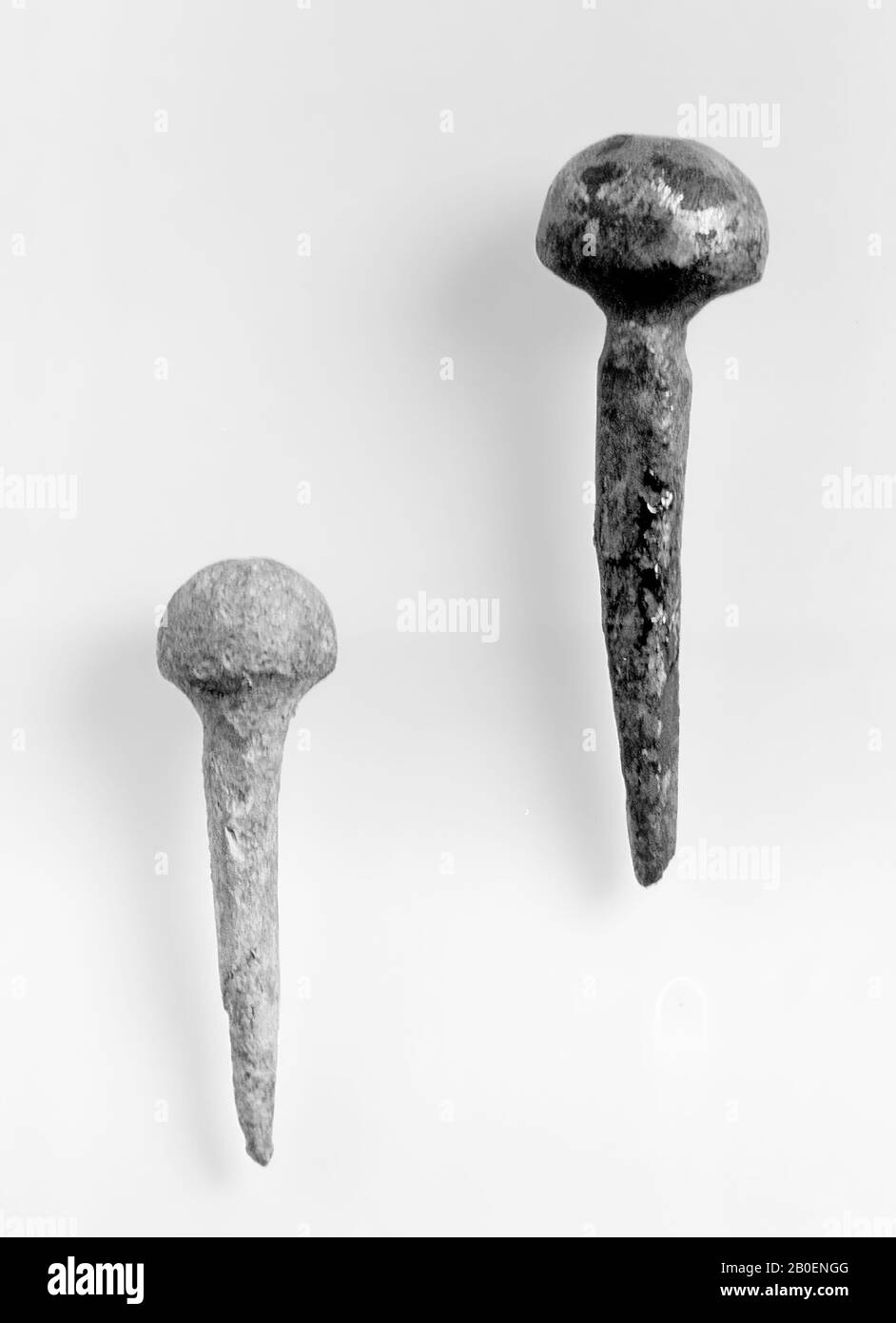 pin, bronze, 3 cm, Roman period, Italy Stock Photo