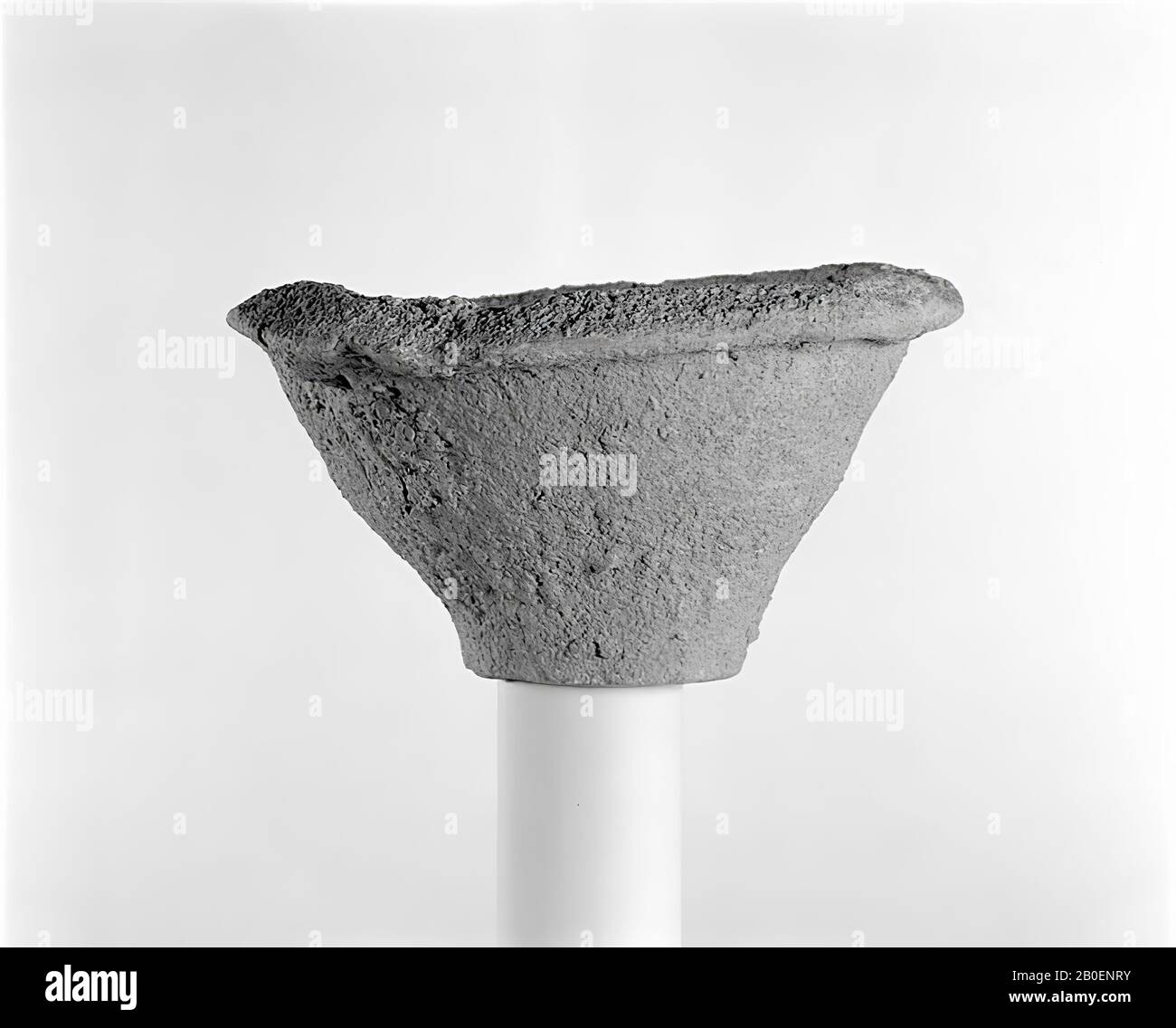 Classical antiquity, vase, bowl, earthenware, prehistoric, LB, LM I, 4.5 cm, ø 8.6 cm, late Minoan I -1600, -1500, Greece Stock Photo