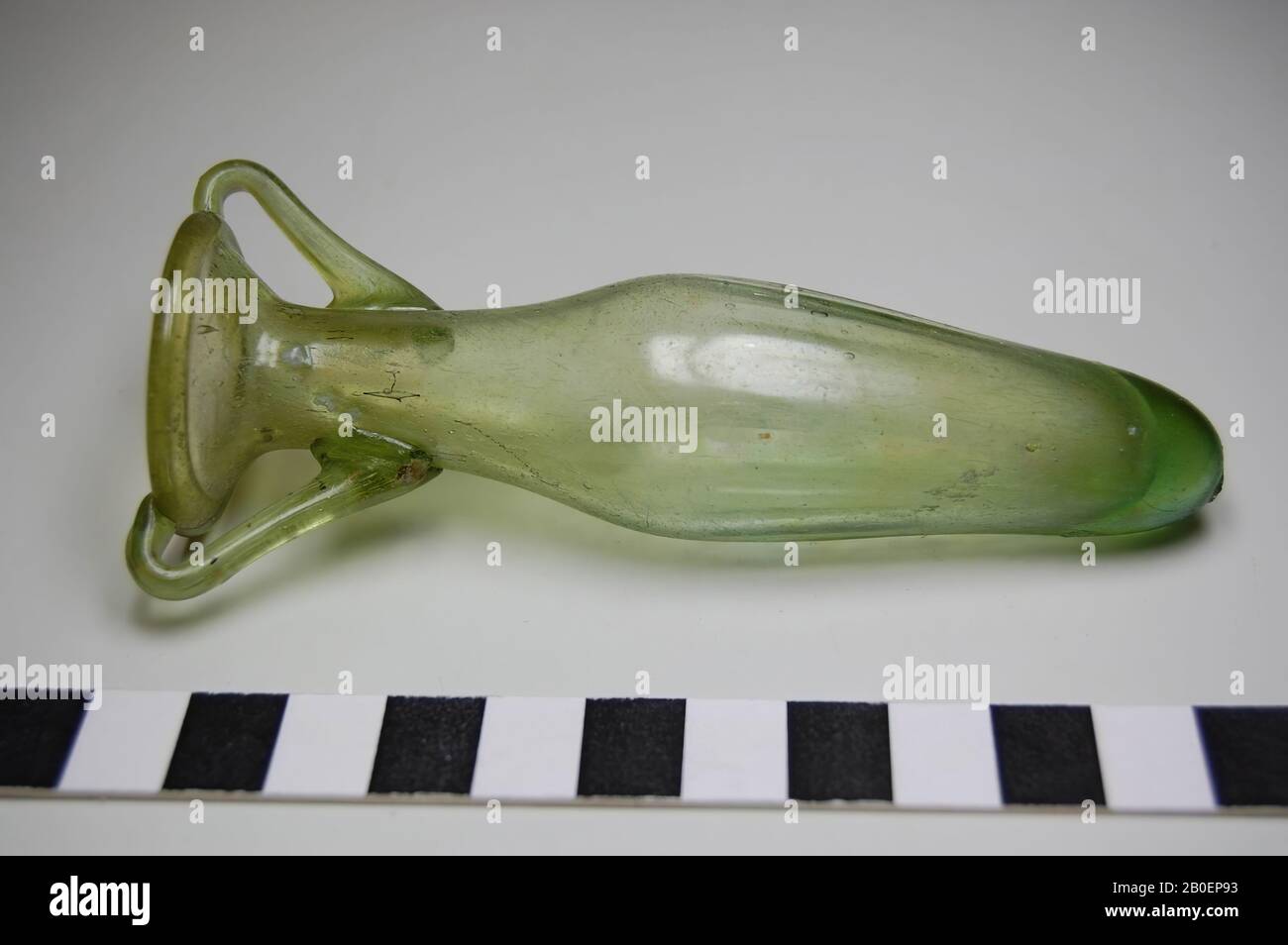 Classical antiquity, bottle, perfume bottle, glass, 11.2 cm Stock Photo