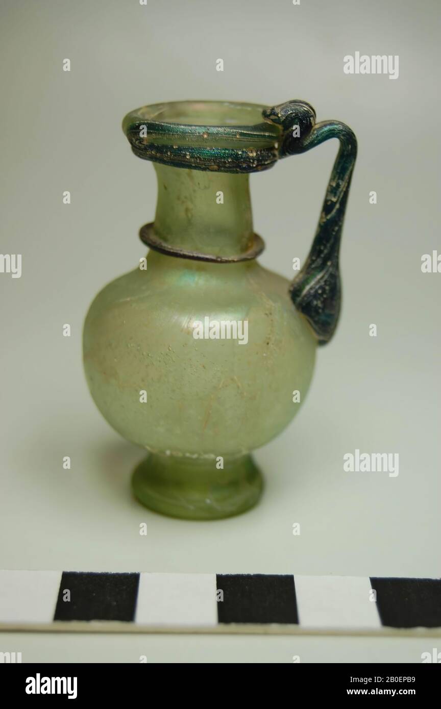 jug, miniature jug, glass, 5.7 cm Stock Photo