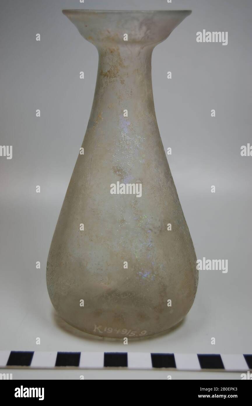 Classical antiquity, bottle, glass, 14.2 cm Stock Photo