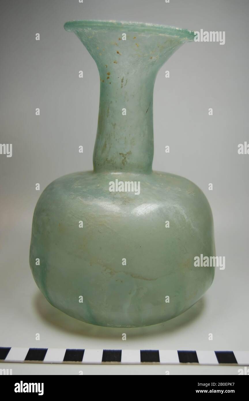 Classical antiquity, bottle, glass, 17 cm Stock Photo Alamy