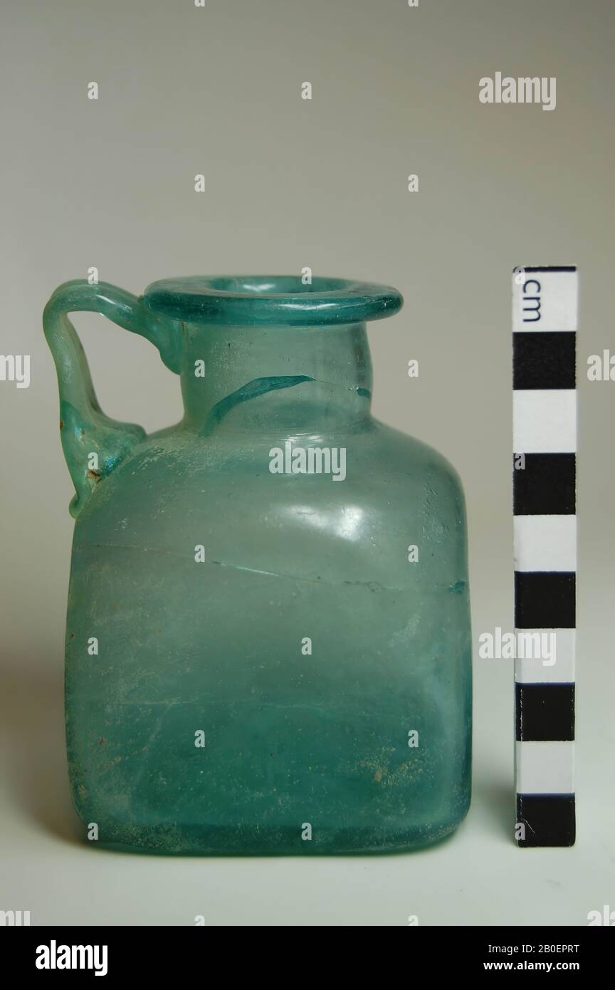 Classical antiquity, bottle, glass, 8 cm, Location, Greece Stock Photo