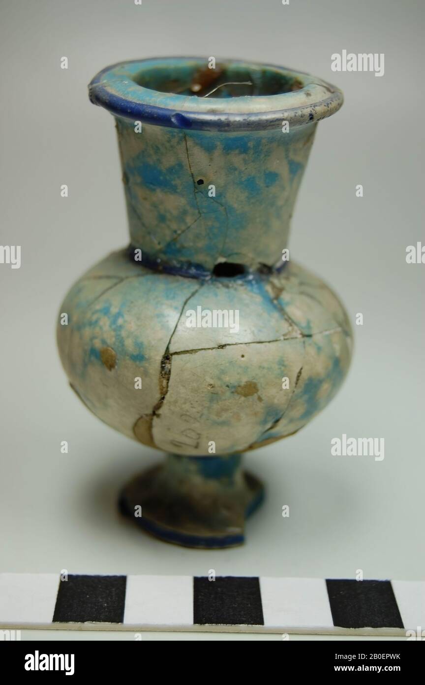 Classical antiquity, vase, glass, 7.1 cm Stock Photo