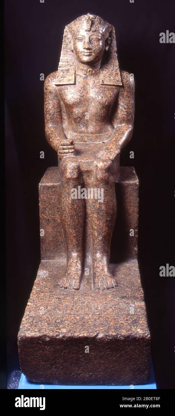 Egyptian Red Granite Statue High Resolution Stock Photography and ...