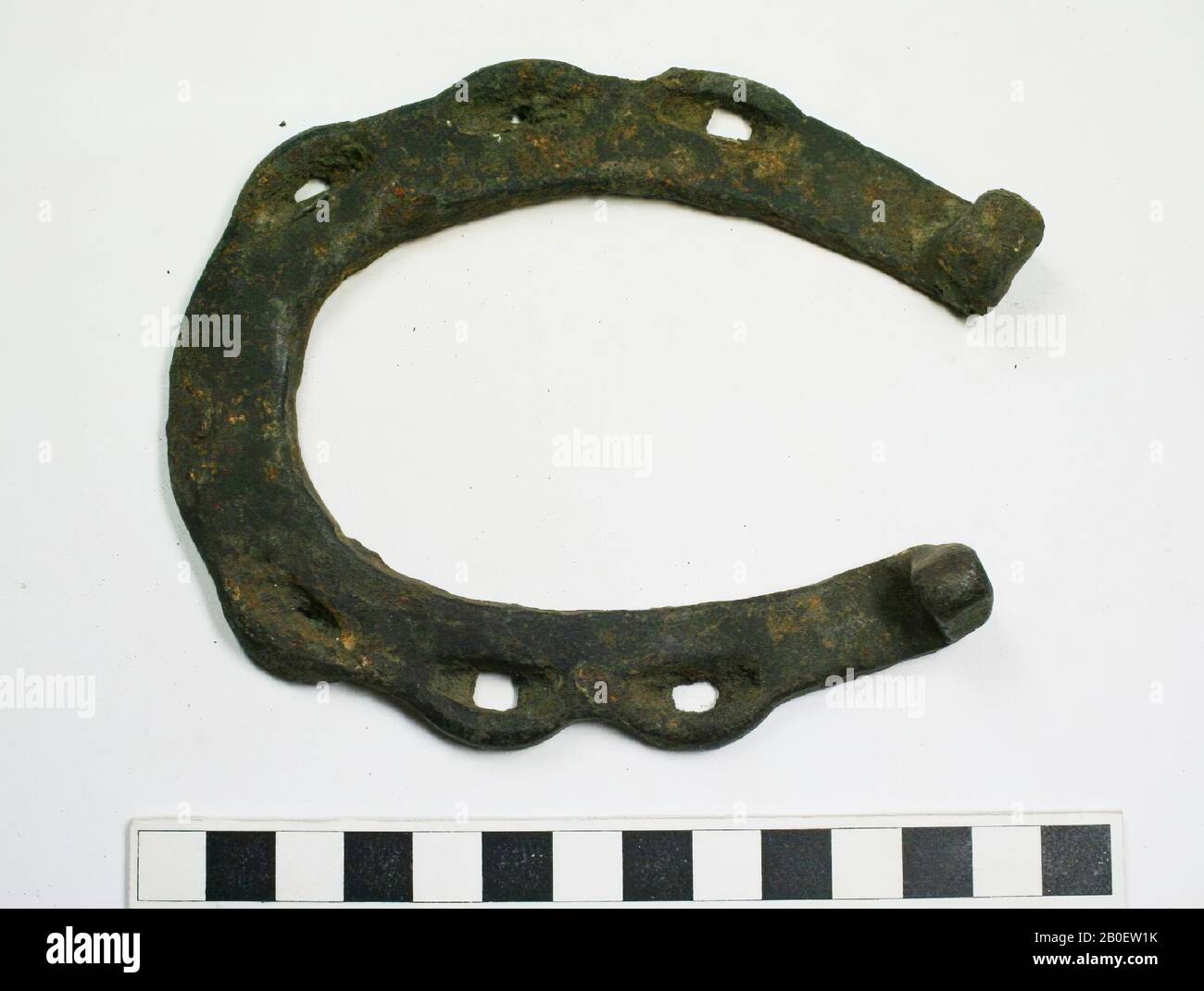 horseshoe, metal, iron, pm, Netherlands, Limburg, unknown, unknown Stock Photo
