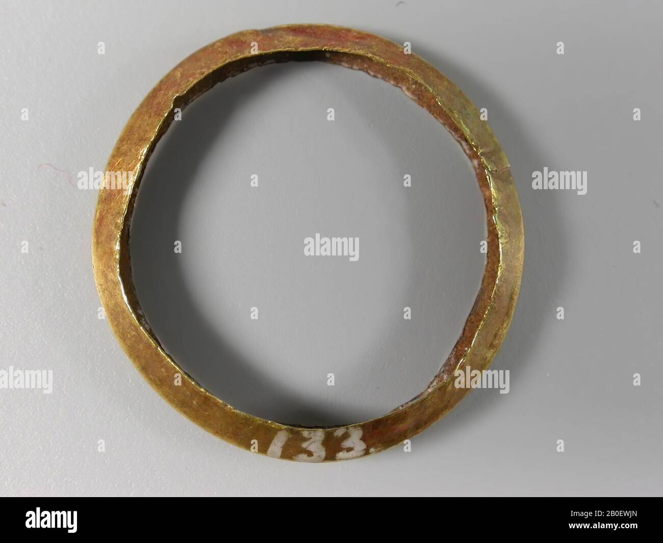 Egypt, ring, gold, diam., 2.2 cm, Location, Egypt Stock Photo