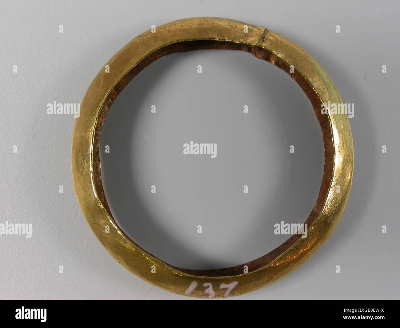 Egypt, ring, gold, diam., 2.7 cm, Location, Egypt Stock Photo
