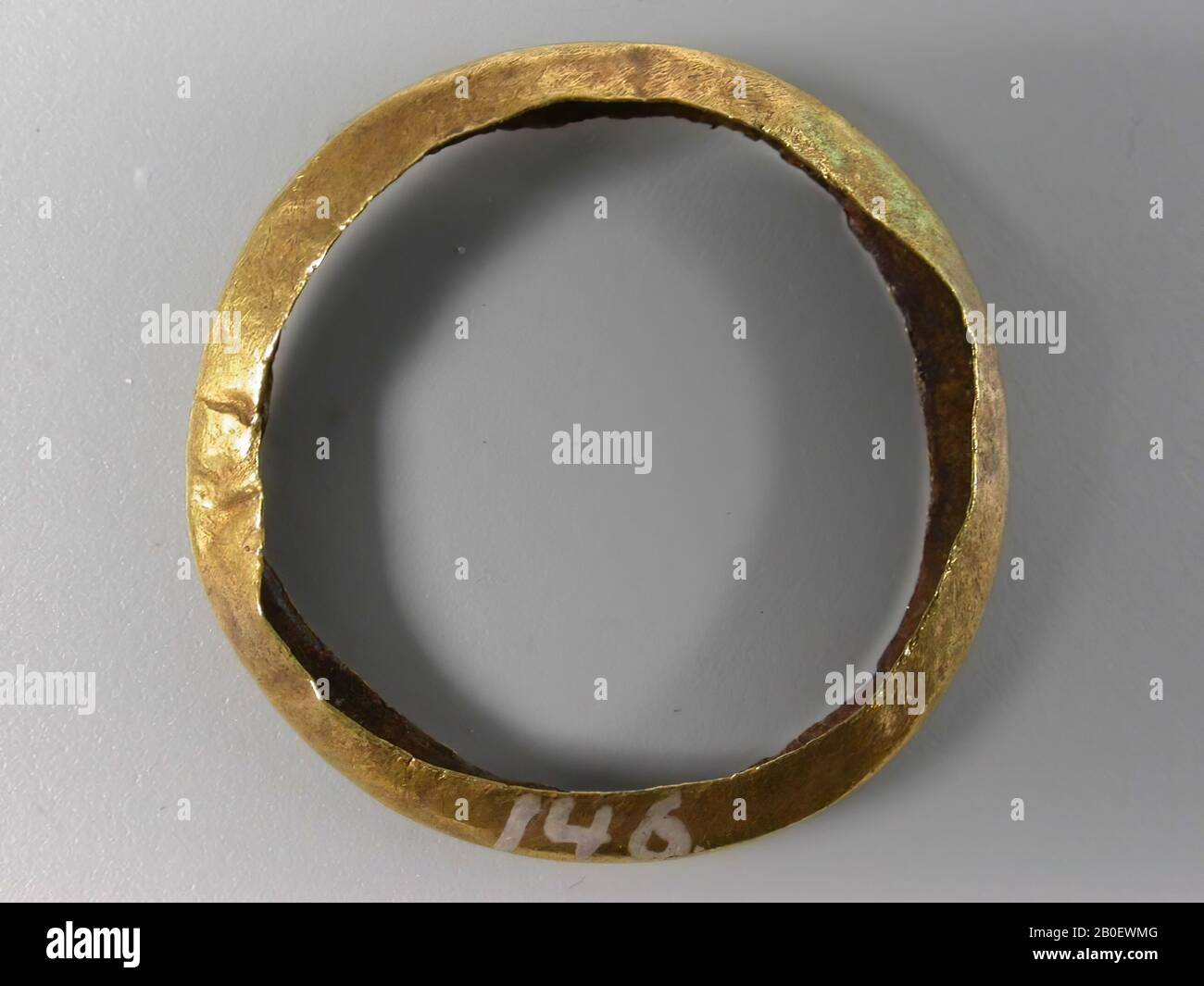 Egypt, ring, gold, diam., 2.1 cm, Location, Egypt Stock Photo