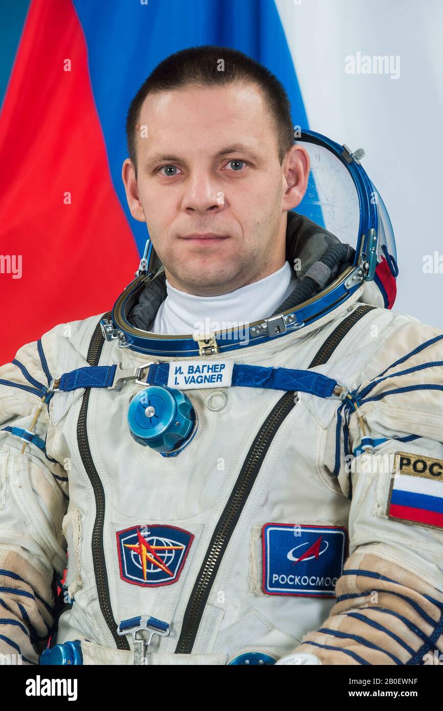 Portrait of Expedition 63 crew portraits from GCTC.  Back up Flight Engineer Ivan Vagner of Roscosmos. Photo: Geopix/Andrey Shelepin/ROSCOSMOS Stock Photo
