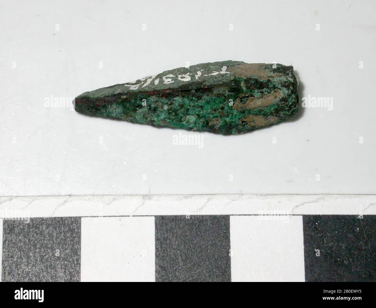 arrowhead, trefoil, arrowhead, bronze, length: 3.2 cm, Late Period, Persian time, Egypt Stock Photo
