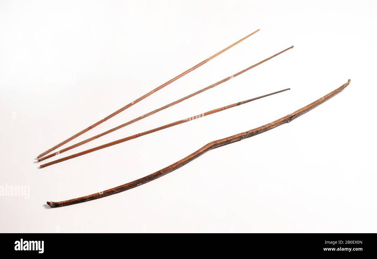 arrow, arrow, reed, maximum length 86 cm, New Kingdom, Egypt Stock Photo