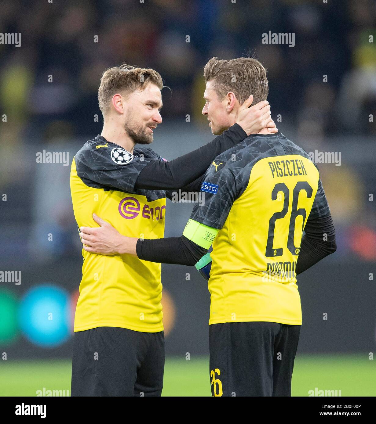 final jubilation DO, Marcel SCHMELZER (DO) with Lukasz PISZCZEK (DO ...