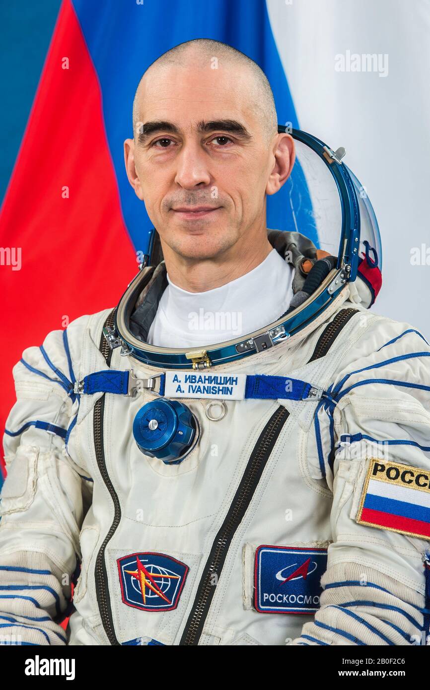 Portrait of Expedition 63 crew portraits from GCTC. Expedition 63 Flight Engineer Anatoly Ivanishin of Roscosmos. Photo: Geopix/Andrey Shelepin/ROSCOS Stock Photo