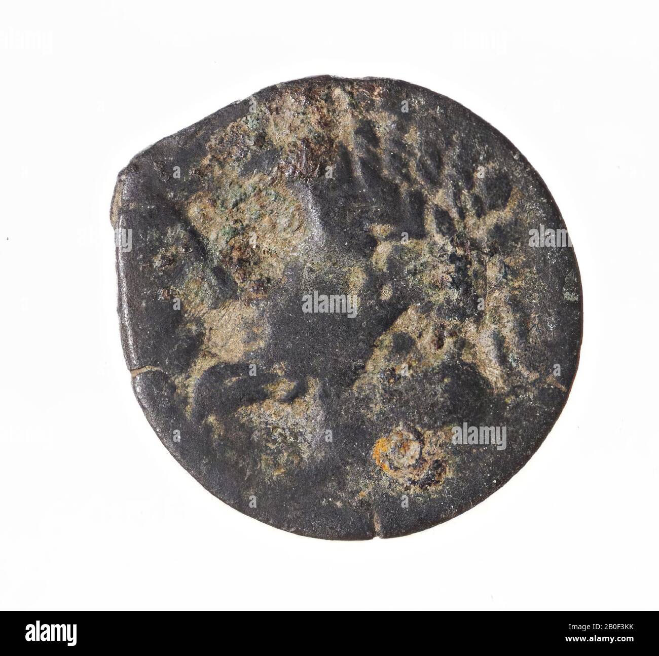 Classical antiquity, mint, AES-26, Massinissa et al., Numidia-Mauretania, metal, copper, Diam., 26 mm, wt., 12.97 gr, roman BC 208-108, Italy Stock Photo