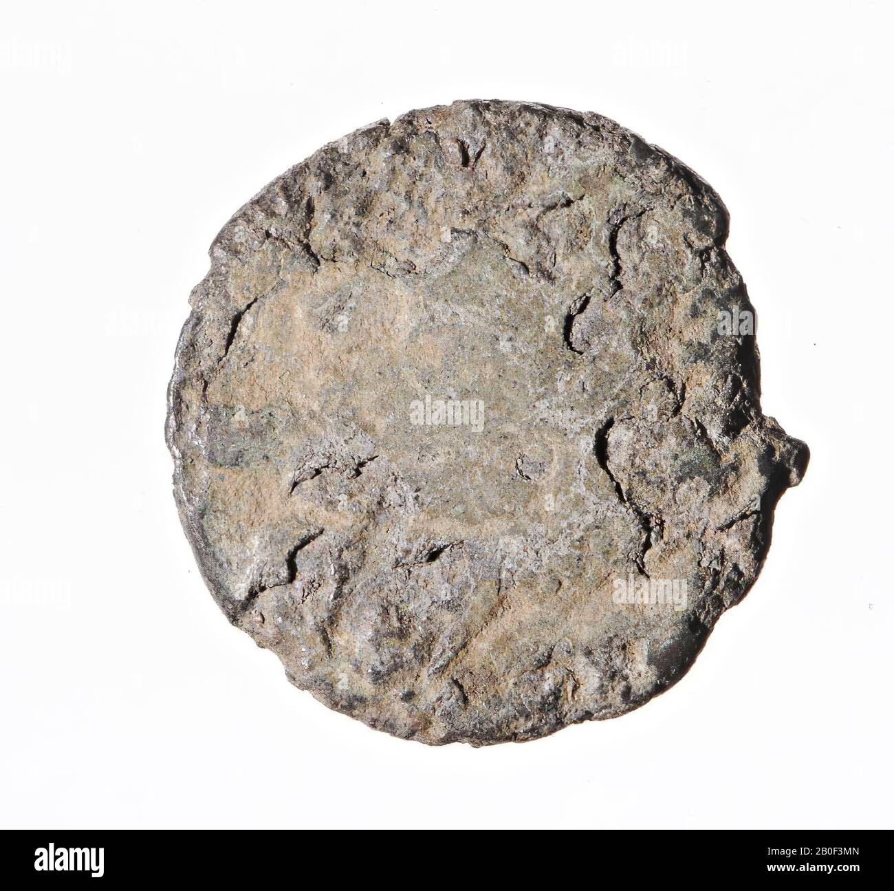 Classical antiquity, coin, AES-25, Massinissa et al., Numidia-Mauretania, metal, copper, Diam., 25 mm, wt., 9.79 gr, roman 208-108 BC, Tunisia Stock Photo