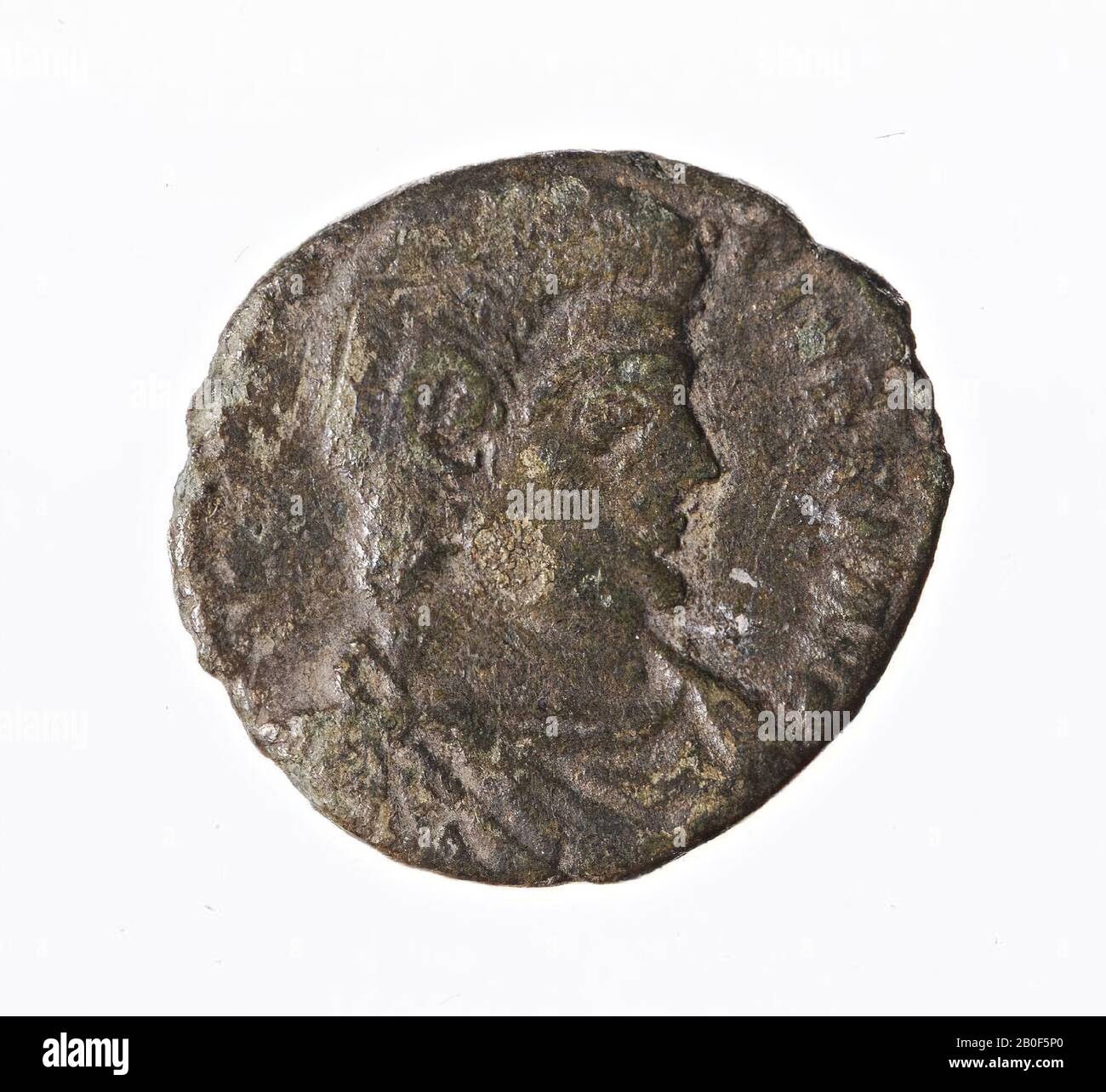 Vz: draped bust, bareheaded, in cuirass, nr, [DN MAGNEN Stock Photo