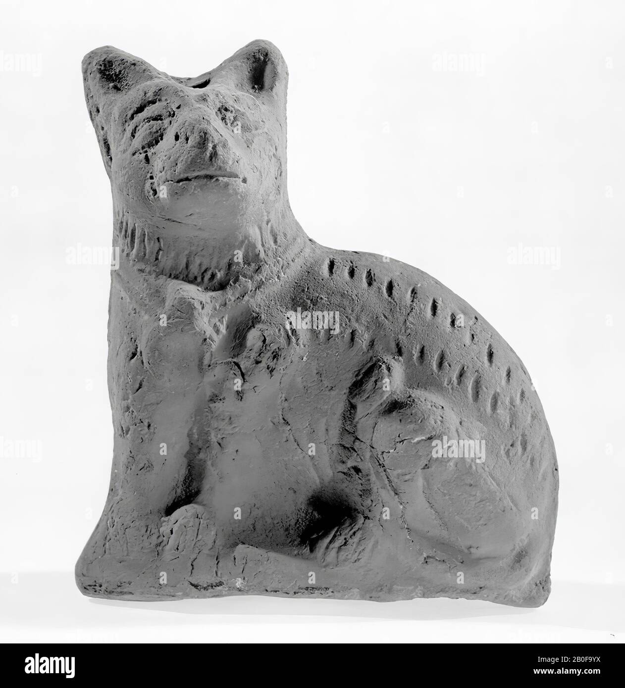 dog, sitting, votive statue, terracotta, 14,5 cm, GrecoRoman Period